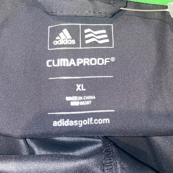 Adidas ClimaProof Golf Windbreaker Black size XL - Picture 7 of 7